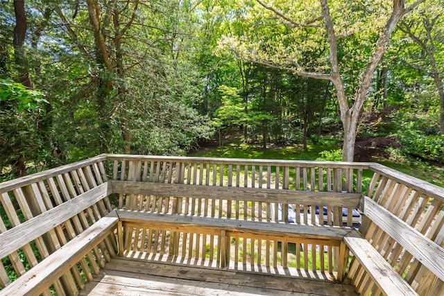 352 Gibbs Pond Rd, Nesconset, NY 11767 - view of wooden deck