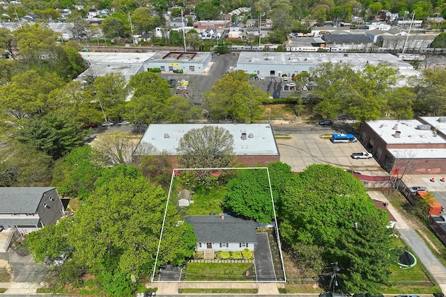 birds eye view of property featuring a residential view