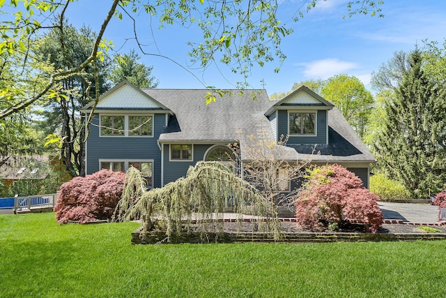 25 Hill And Dale Rd, Carmel, NY 10512 - view of front of home featuring a front lawn and roof with shingles
