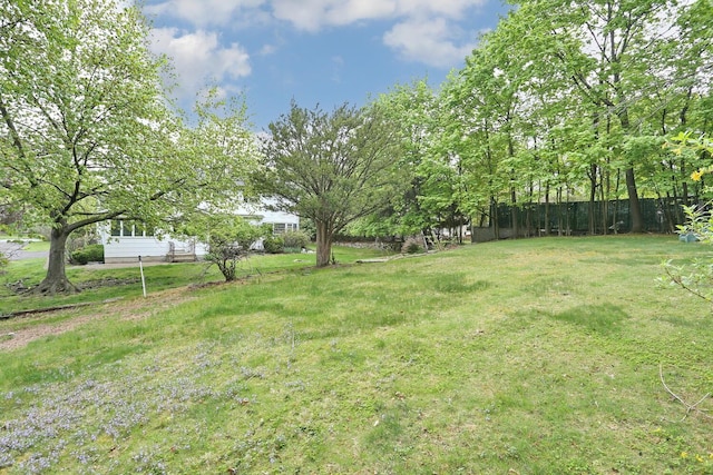 7 Macintosh Ln, Monsey, NY 10952 - view of yard featuring fence