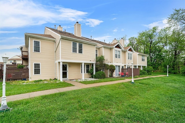 2816 Whispering Hls, Chester, NY 10918 - view of front facade with a chimney