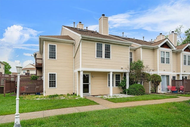 2816 Whispering Hls, Chester, NY 10918 - view of front of home with a chimney