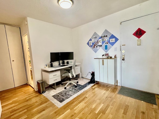 39-60 54th St Unit 7U, Woodside, NY 11377 - office with light wood finished floors