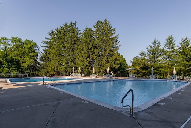 412 Crystal Hill Ln, Poughkeepsie, NY 12603 - pool with fence and a patio
