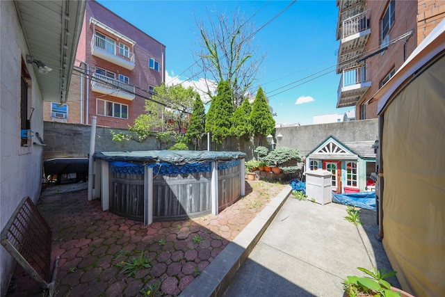 1464 W 5th St, Brooklyn, NY 11204 - view of patio / terrace with a fenced backyard