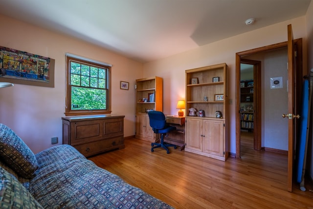 11 Mcintosh Dr, Poughkeepsie, NY 12603 - office area featuring light wood-style flooring and built in study area