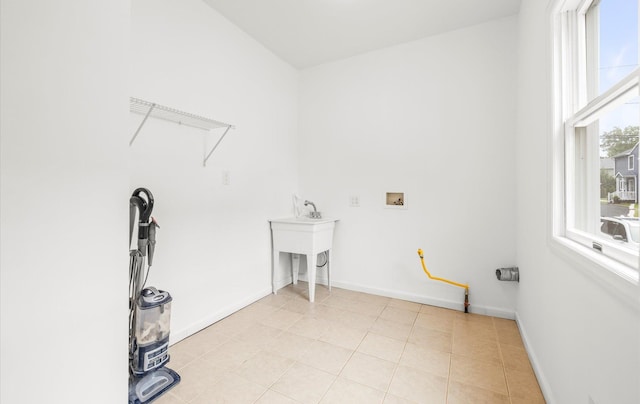 8 Maple St, Glenwood Landing, NY 11547 - laundry room with hookup for a washing machine and baseboards