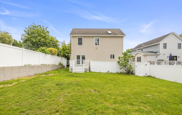 8 Maple St, Glenwood Landing, NY 11547 - back of property with a gate