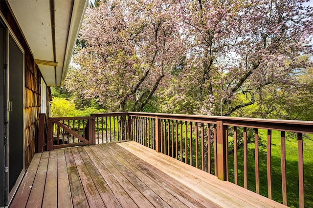 view of deck