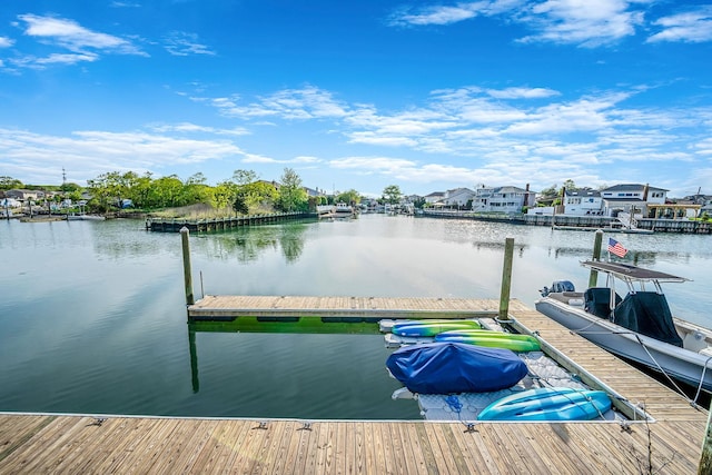 3452 Ocean Ave, Oceanside, NY 11572 - dock featuring a water view