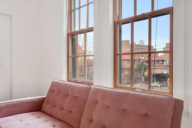 interior space with plenty of natural light
