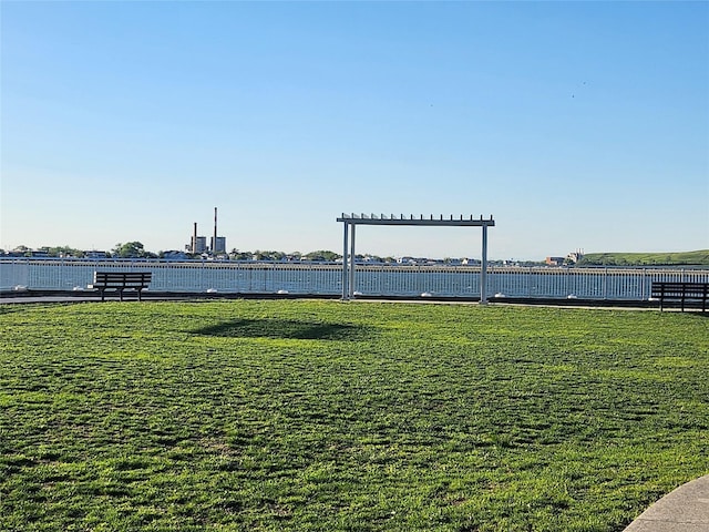 64 Harmon St, Long Beach, NY 11561 - view of yard with a water view