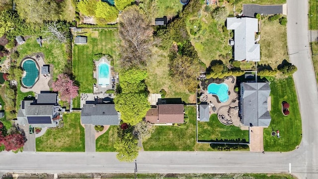 drone / aerial view