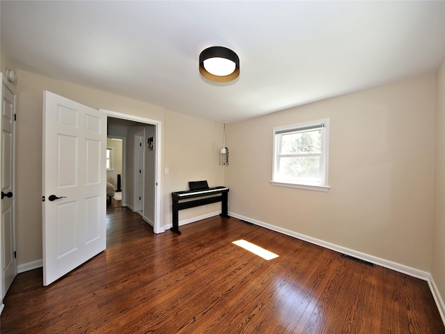 256 Macy Rd, Briarcliff Manor, NY 10510 - empty room featuring visible vents, baseboards, and wood finished floors