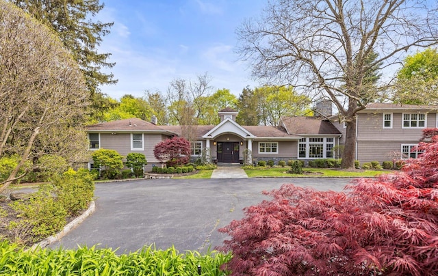3 Tappentown Ln, Brookville, NY 11545 - view of front of property with aphalt driveway