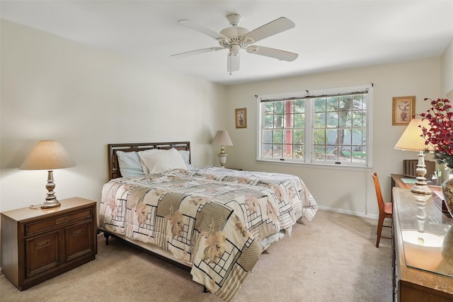 21 Lamplight St, Beacon, NY 12508 - carpeted bedroom with baseboards and ceiling fan
