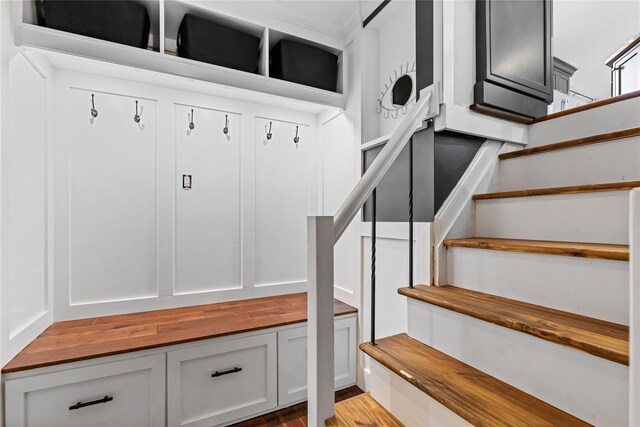 2307 Hawthorne Dr, Yorktown Heights, NY 10598 - mudroom with wood finished floors
