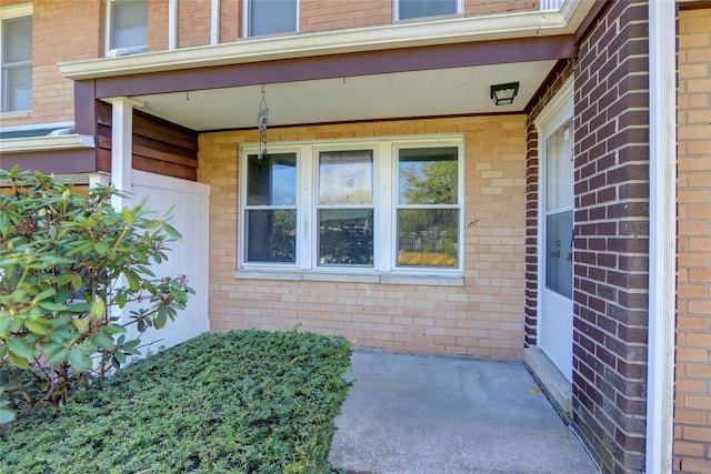 265 Artist Lake Dr, Middle Island, NY 11953 - doorway to property with brick siding