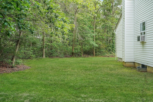 138 Barton Ave, Patchogue, NY 11772 - view of grassy yard featuring a view of trees