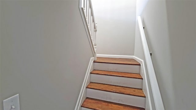 view of staircase