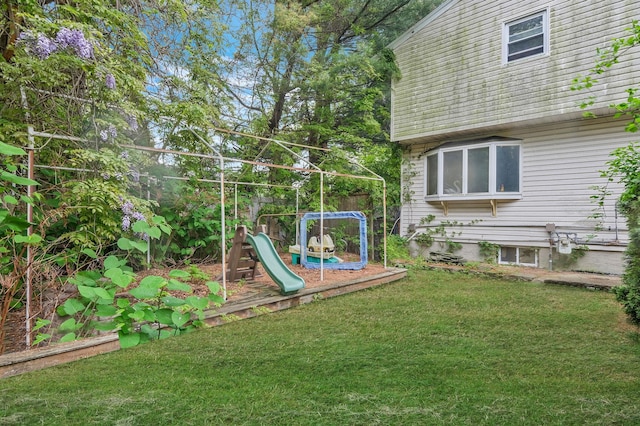 25 Adrienne Ln, Hauppauge, NY 11788 - view of yard featuring a playground