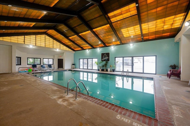 view of pool