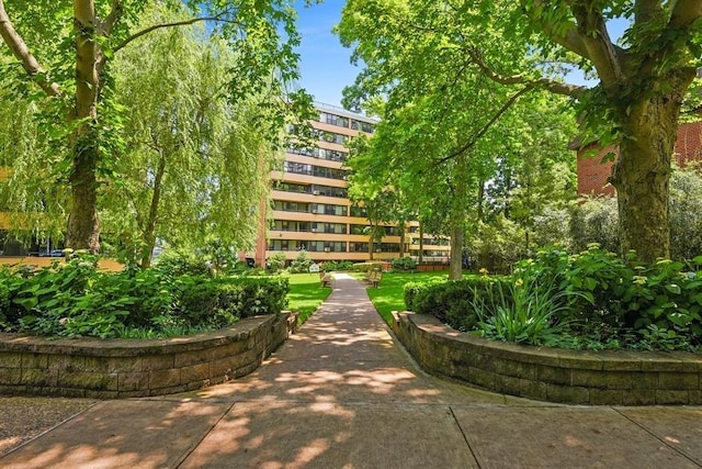 view of property's community
