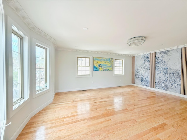 103-22 104th St, Ozone Park, NY 11417 - empty room with baseboards and light wood finished floors