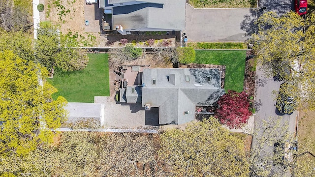 drone / aerial view