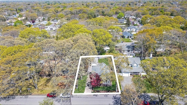 birds eye view of property featuring a residential view