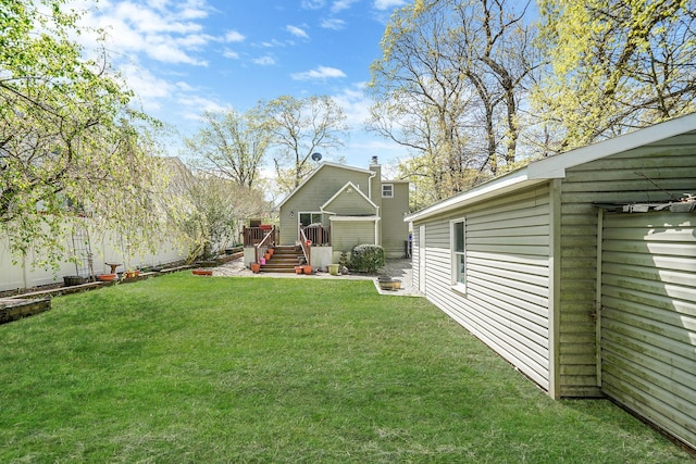 view of yard