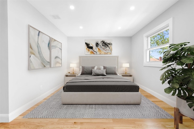 178-38 134th Ave, Springfield Gardens, NY 11434 - bedroom featuring light wood finished floors, baseboards, and recessed lighting