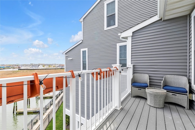 view of deck