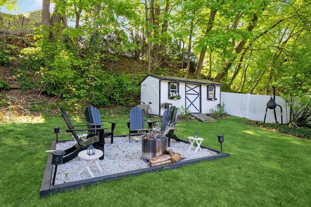 67 Summers St, Oyster Bay, NY 11771 - view of yard featuring fence, an outbuilding, and a shed