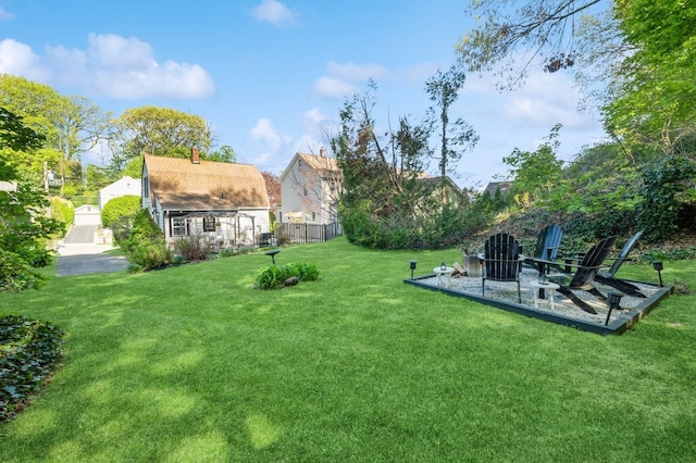 67 Summers St, Oyster Bay, NY 11771 - view of yard featuring fence