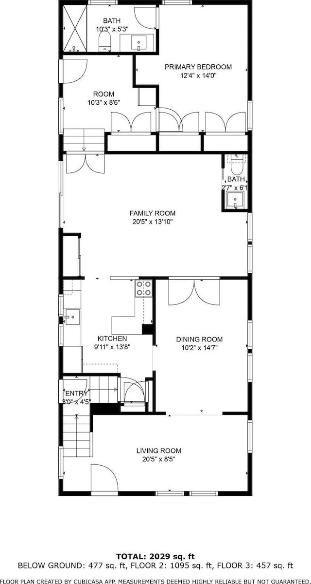 405 Linden St, Bellmore, NY 11710 - floor plan