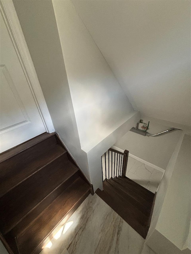 177-37 115th Ave, Saint Albans, NY 11434 - stairway featuring marble finish flooring