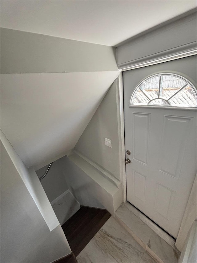 177-37 115th Ave, Saint Albans, NY 11434 - foyer featuring light marble finish flooring