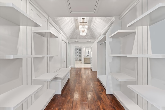 84 S Woods Rd, Woodbury, NY 11797 - mudroom featuring dark wood-type flooring