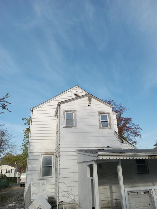 view of property exterior