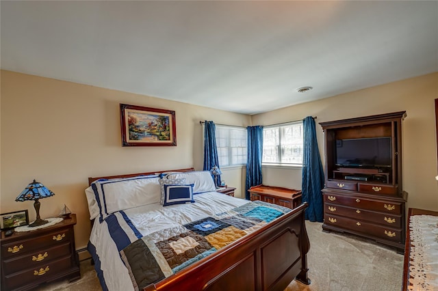 20 Bayview Rd, Amityville, NY 11701 - bedroom featuring light carpet and visible vents