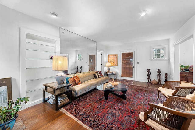 50 Oakland Ave, Tuckahoe, NY 10707 - living room with wood finished floors