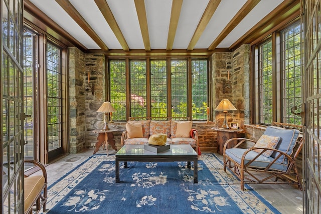 50 Hampshire Rd, Bronxville, NY 10708 - sunroom / solarium with french doors and plenty of natural light