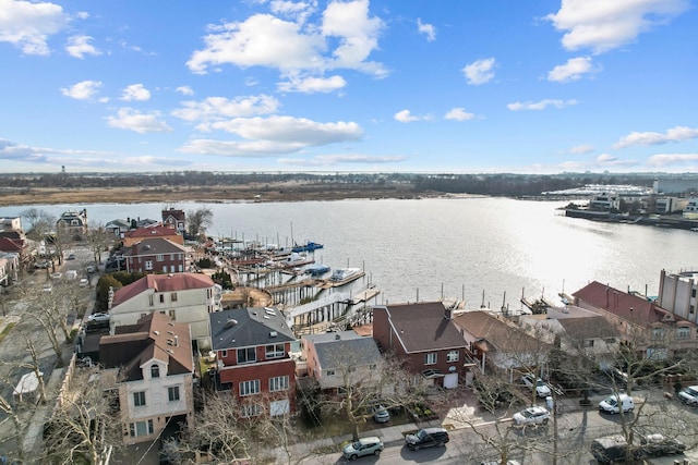 299 Whitman Dr, Brooklyn, NY 11234 - bird's eye view with a water view