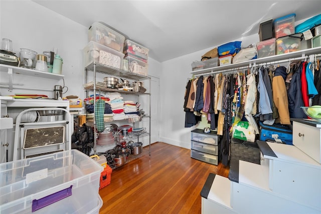 57 Higgins Trl, Monroe, NY 10950 - spacious closet featuring wood finished floors