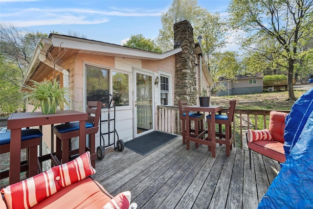 57 Higgins Trl, Monroe, NY 10950 - view of deck
