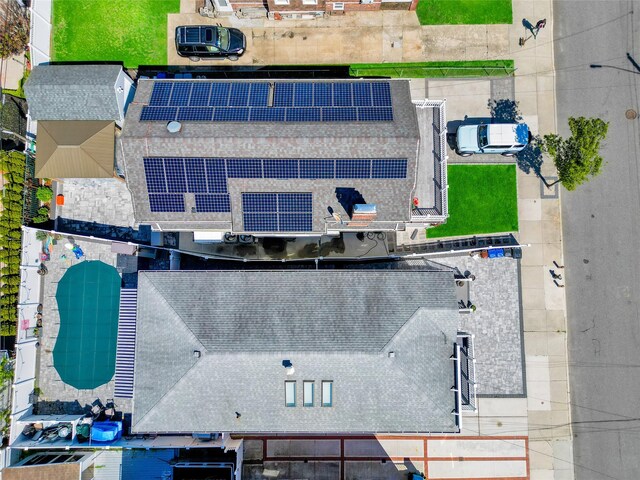 161 Bch 129th St, Rockaway Park, NY 11694 - drone / aerial view of a pool