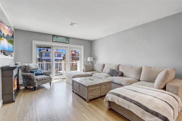 161 Bch 129th St, Rockaway Park, NY 11694 - living room featuring light wood-style flooring
