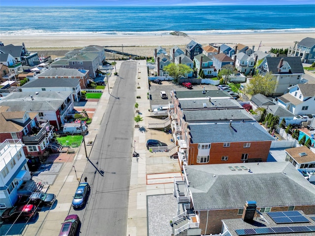 161 Bch 129th St, Rockaway Park, NY 11694 - aerial perspective of suburban area with expansive coastline
