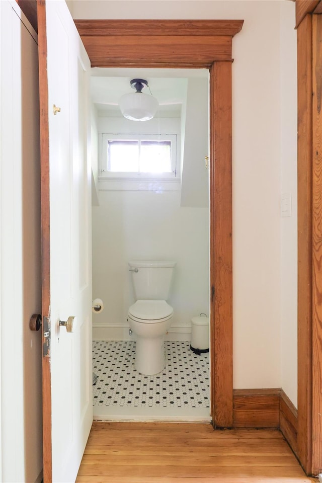 12 Highview Ave, Callicoon, NY 12723 - bathroom with toilet and wood finished floors